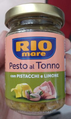 Pesto al tonno con pistacchi e limoni