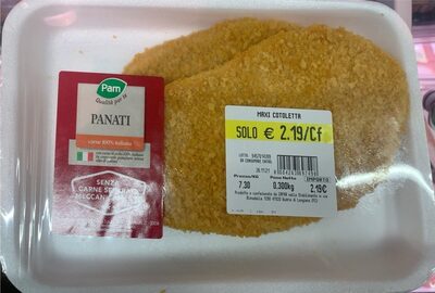 Maxi cotoletta panati