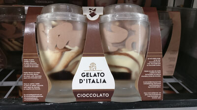 Gelato d'Italia coupes glacees cioccolato