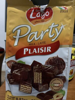 Gastone Lago Plaisir Milk Latte Party Wafers