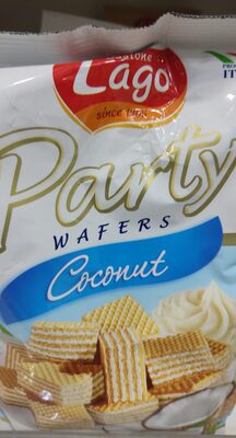 Party wafers coconut