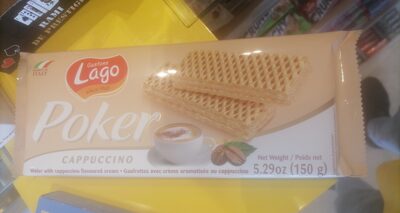 Elledi Poker Cappuccino Wafer