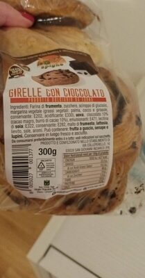Girelle con cioccolato