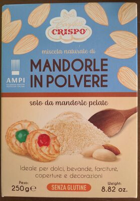 Miscela naturale di mandorle in polvere