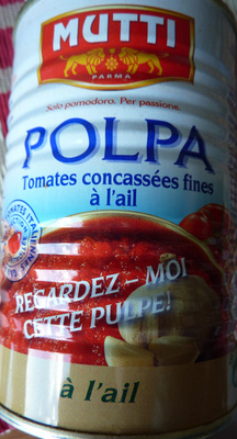 Polpa Tomates concassées fines à l'ail