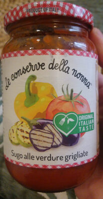 Sugo alle verdure grigliate