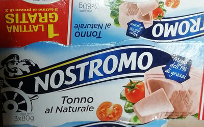 Nostromo Tonno Naturale GR. 80X2+1
