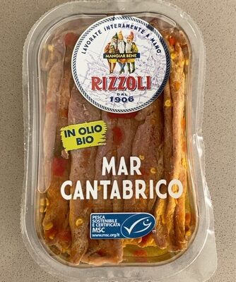 Filetti di alici dal Mar cantabrico