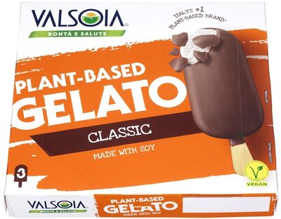 Gelato Pinneis med Sjokolade Vegansk, 3stk, 250 g