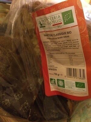 Panettone classic bio