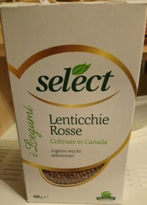 Lenticchie Rosse coltivate in Canada