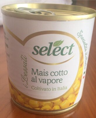 Mais cotto a vapore