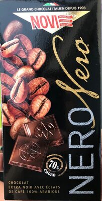 Nero Nero 70% con granella di caffè arabica