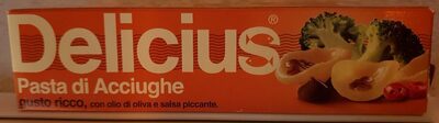 Pasta Di Acciughe Delicius Rizzoli Delicius Gusto Ricco Tubo