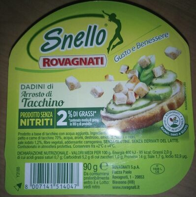 Dadini di arrosto di tacchino