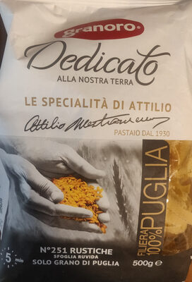 N° 251 rustiche sfoglia ruvida
