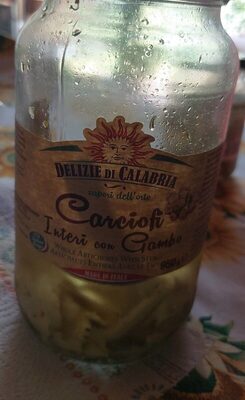 Carciofi interi con gambo