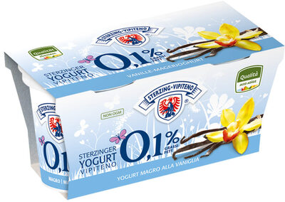 Yogurt magro 0,1% - 125g x 2 - Gusto vaniglia