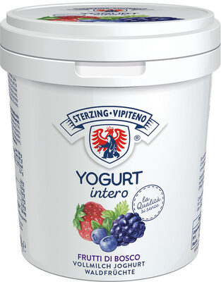Yogurt intero - 1000g - Gusto frutti di bosco