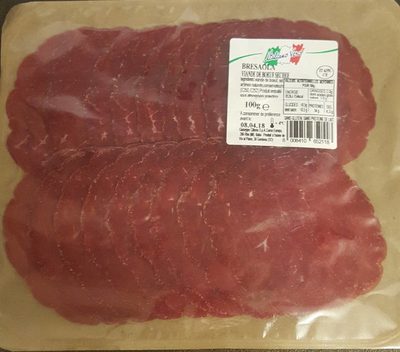 Bresaola - Viande de bœuf sechée