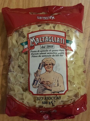 327 Fiocchi Pâtes de semoule de blé dur