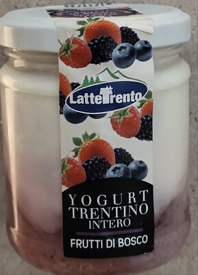 Yogurt Trentino intero frutti di bosco