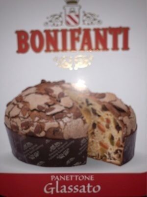Panettone Artisanal Traditionnel Glacage Amandes