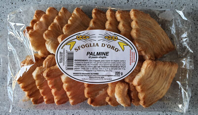 Palmine di pasta sfoglia