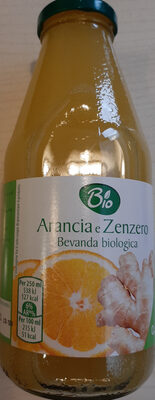 Bevanda biologica arancia e zenzero