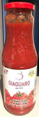 Passata di Pomodoro con Basilico