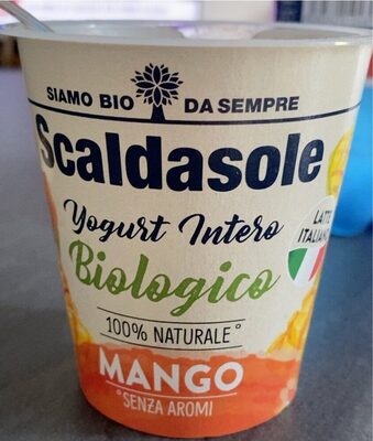 Yogurt intero biologico mango