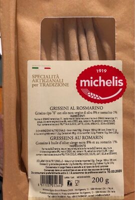 Grissini al rosmarino