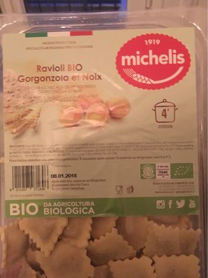 Ravioli Bio Gorgonzola et Noix
