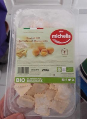 Ravioli BIO Tomates et Mozzarella
