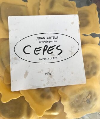 Grantortelli ai funghi porcini