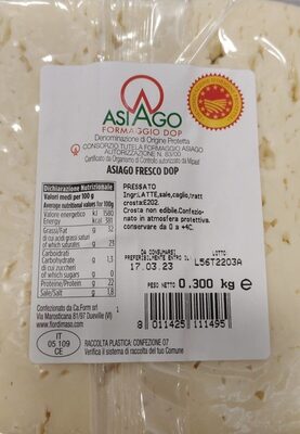 Formaggio Asiago