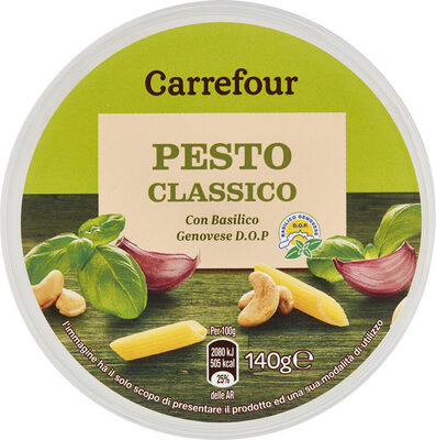 Pesto classico con basilico genovese d o p