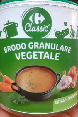 Brodo granulare vegetale