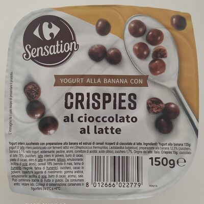 Crispies al cioccolato al latte