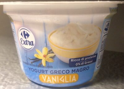 yogurt greco magro vaniglia