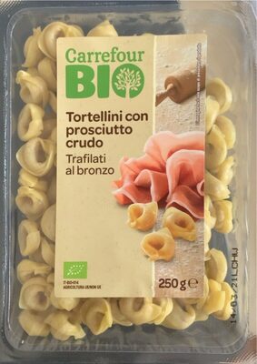Tortellini bio con prosciutto crudo