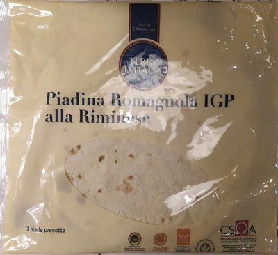 Piadina Romagnola IGP alla Riminese
