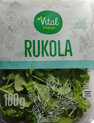 Rukola umyta i gotowa do spożycia