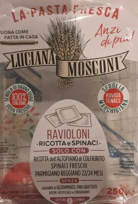 Ravioloni ricotta e spinaci