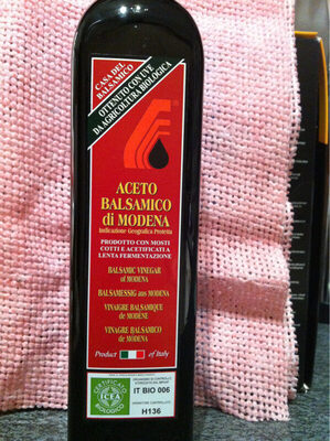 Vinaigre Balsamique De Modene Rouge