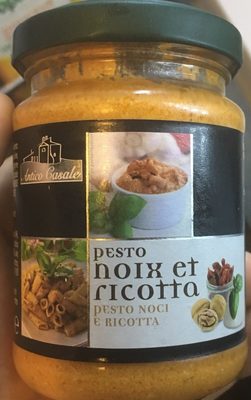 Pesto noix et ricotta