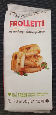 Cranberry cookies