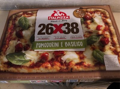 Pizza Pomodorini e basilico