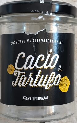 Crema di formaggio cacio e pepe