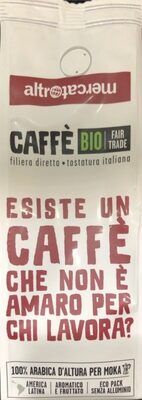 caffè bio 100% arabica per moka